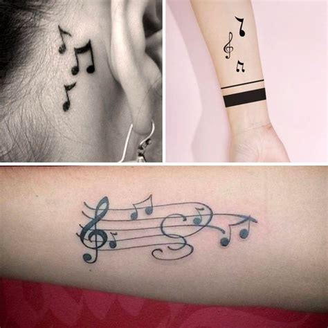 Significado del tatuaje de nota musical